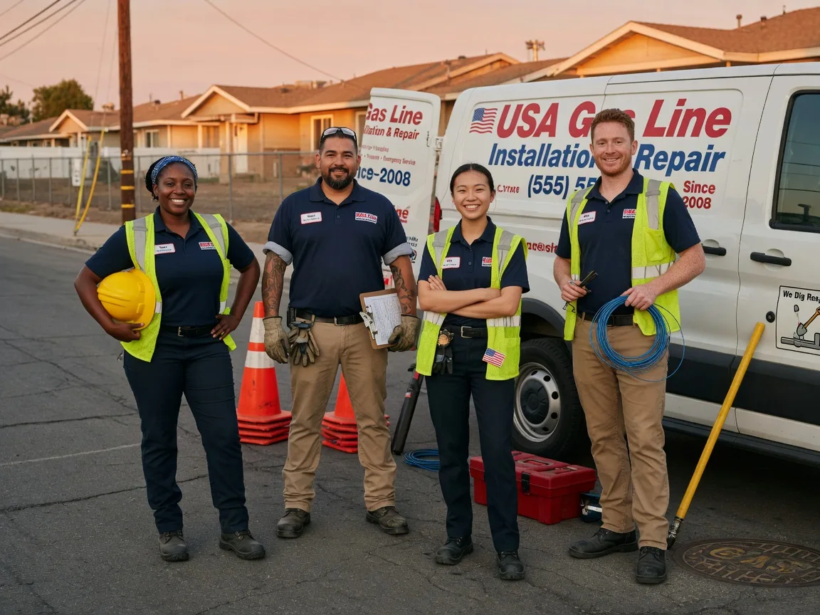 Gas Line Installation company in Homeland, CA